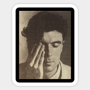 David Byrne / 1952 Sticker